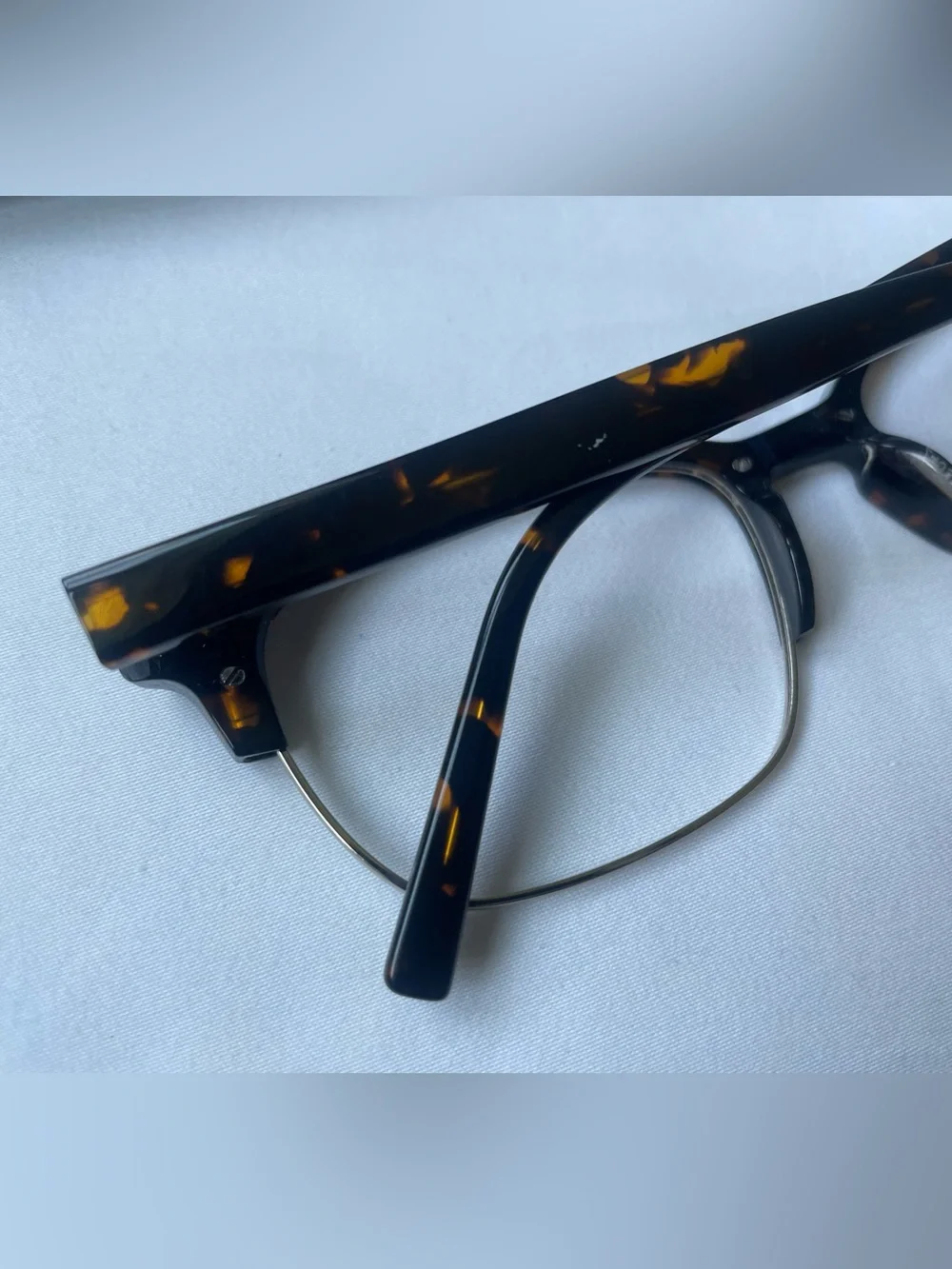 Warby Parker Ames 3201 Eyeglasses Frame Womens Brown Tortoise Full Rim 54-18-145